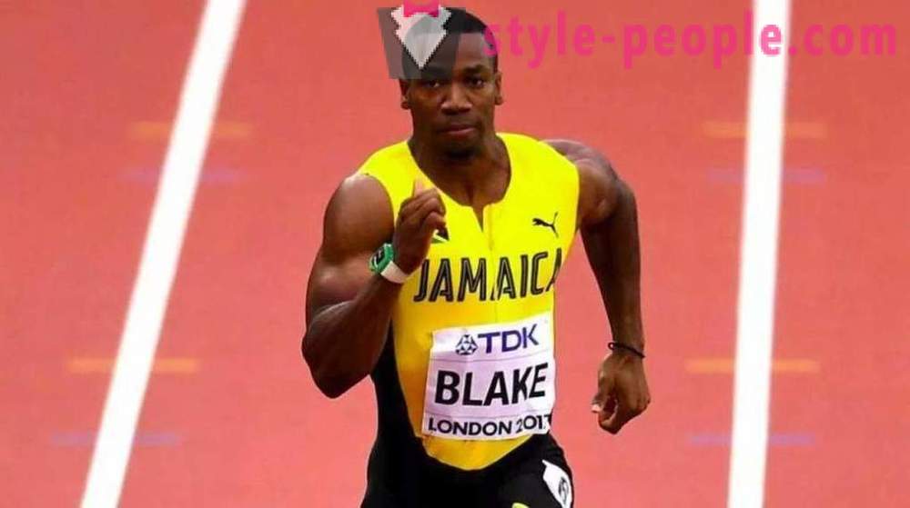 Jamaicai sprinter Yohan Blake