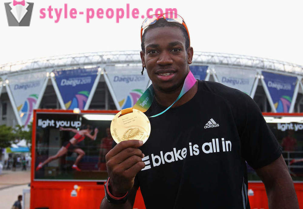 Jamaicai sprinter Yohan Blake