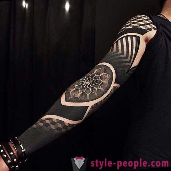 Blekvork tetoválás: bizonyos stílus
