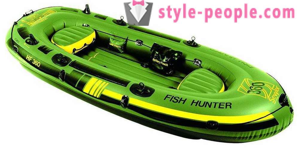 Csónakok PVC „Hunter”: az előnyök és típusok
