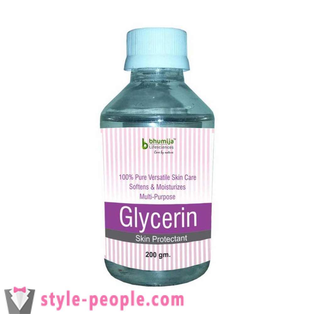 Glicerin Arc: a kár és haszon, a használata a legjobb receptek, vélemények kozmetikusok
