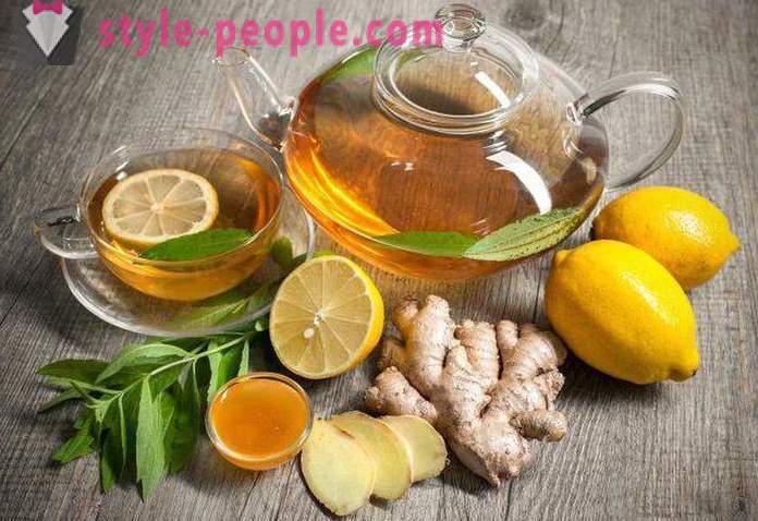 Karcsúsító tea gyömbérrel és citrommal: receptek, vélemények