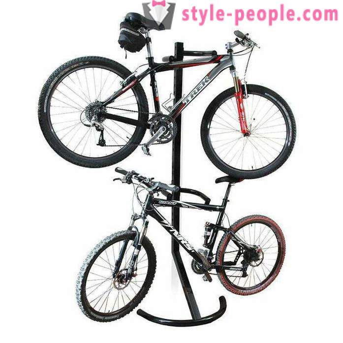 Állvány kerékpárok: fajtái és jellemzői