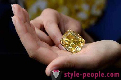 Sárga Diamond: tulajdonságok, származás, kitermelés és érdekességek
