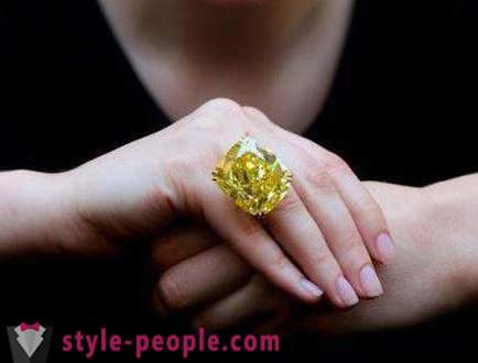 Sárga Diamond: tulajdonságok, származás, kitermelés és érdekességek