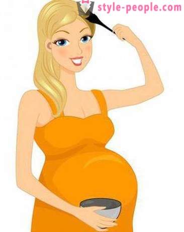 A legjobb hajfesték terhes nők számára: Beszámoló a kompozíció, utasítások és visszajelzések