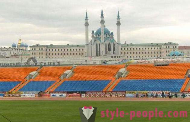 Központi Stadion, Kazan történelem, címe és kapacitás