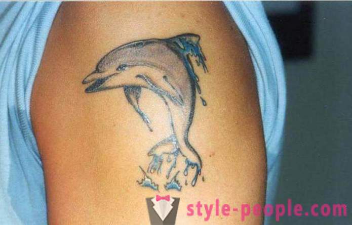 Jelentése tattoo „delfin”