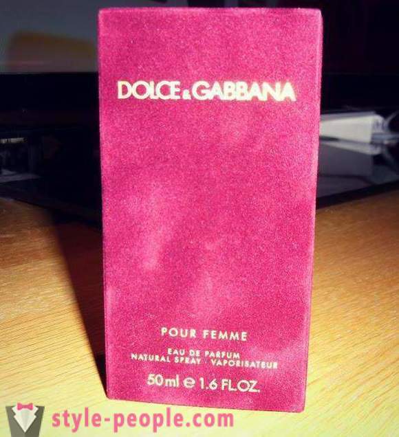 Parfüm Dolce & Gabbana Pour Femme: íz leírása és összetétele