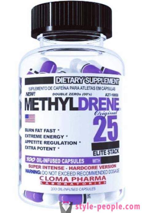 Zsírégető Methyldrene 25: vélemény
