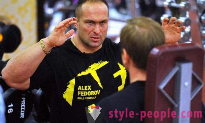 Aleksandr Fedorov (testépítés): életrajz, a személyes élet, sport karrierje