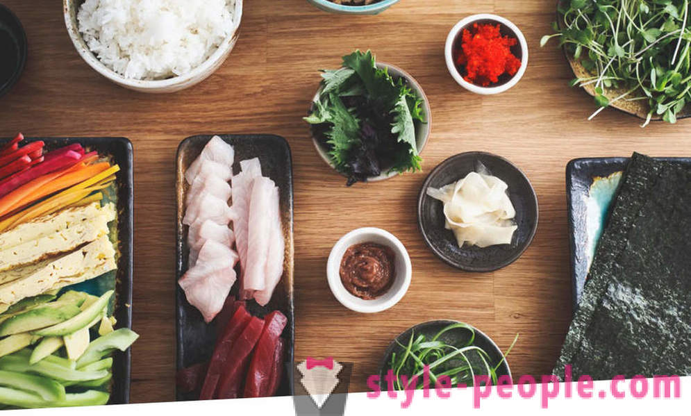 4 egyszerű házi recept sushi
