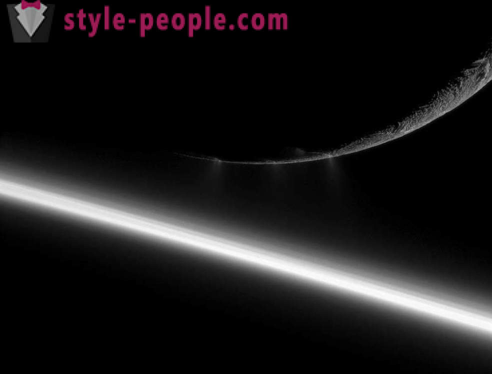 Hatodik műholdas Szaturnusz a lencse