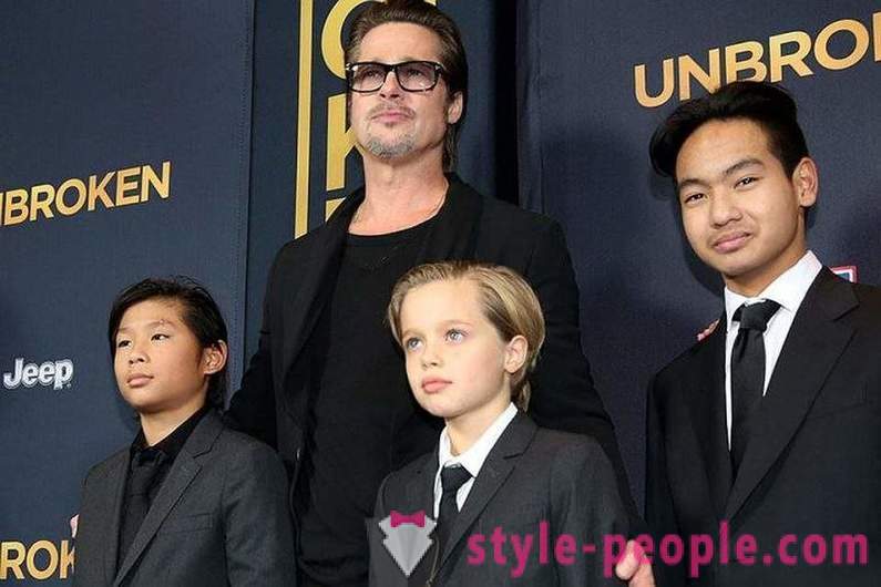 Mit lehet tudni a gyermekek életében az Angelina Jolie és Brad Pitt
