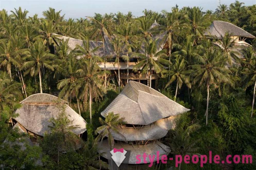 Ő otthagyta a munkáját, elment Bali és épített egy luxus családi ház bambusz