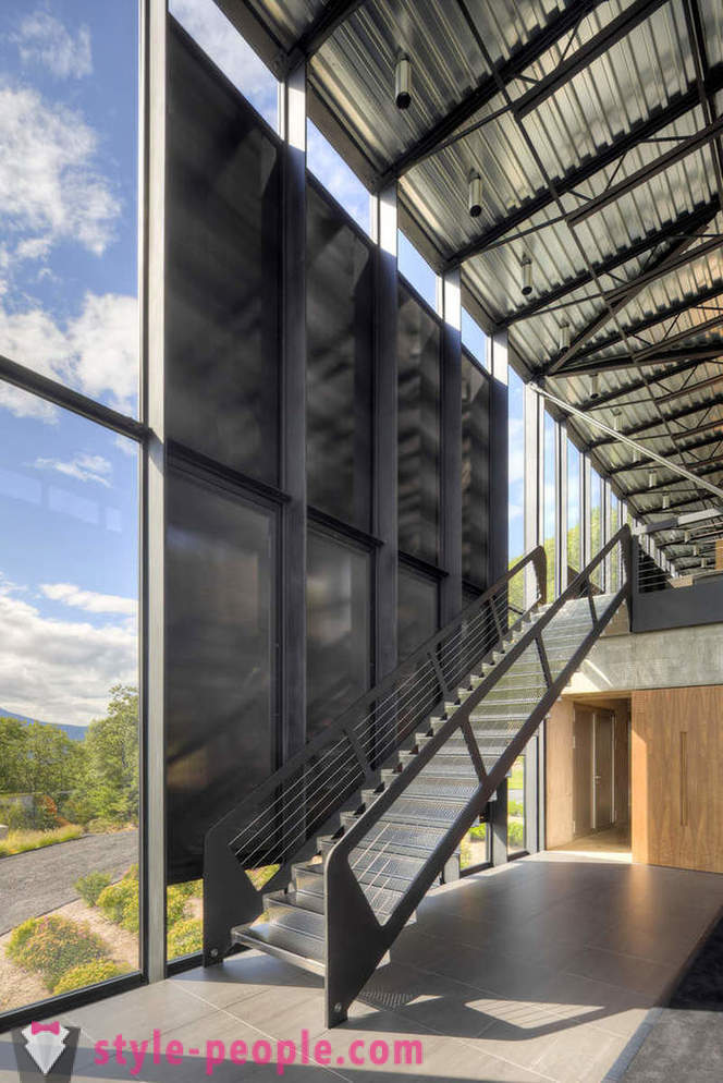House of üveg, acél és a beton, a New York állam