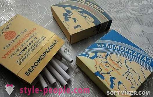 A történelem a legnépszerűbb cigaretták a Szovjetunióban