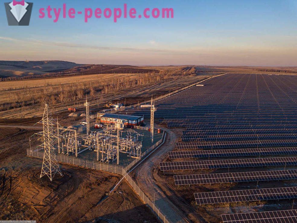 A legnagyobb naperőmű Oroszországban