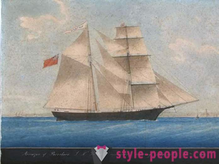„Mary Celeste”: rejtélyes szellem hajó