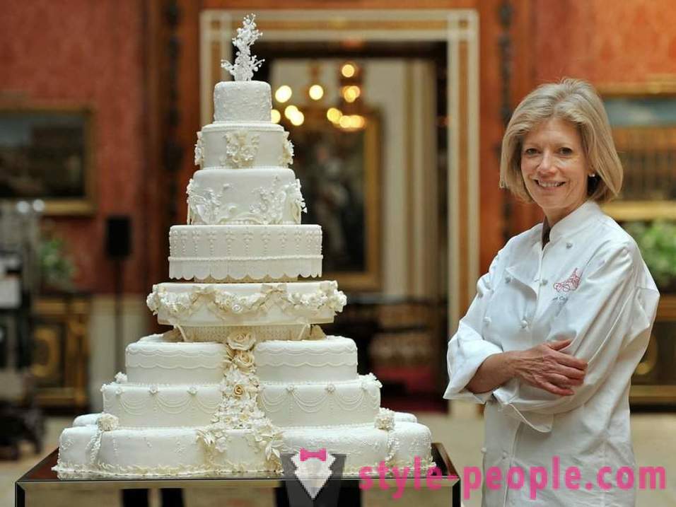 Válogatás feltűnő a királyi esküvői torták