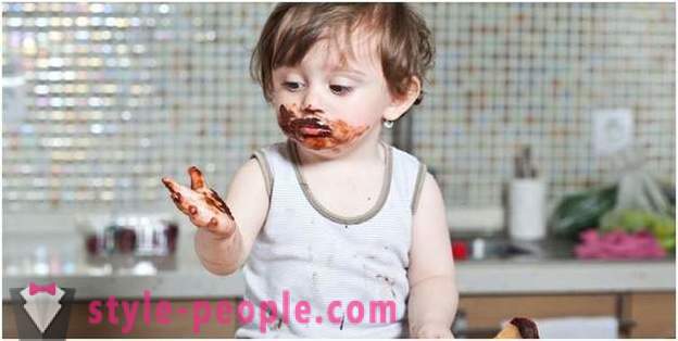 A gyerek imádja a csokit: a használata nyalánkság