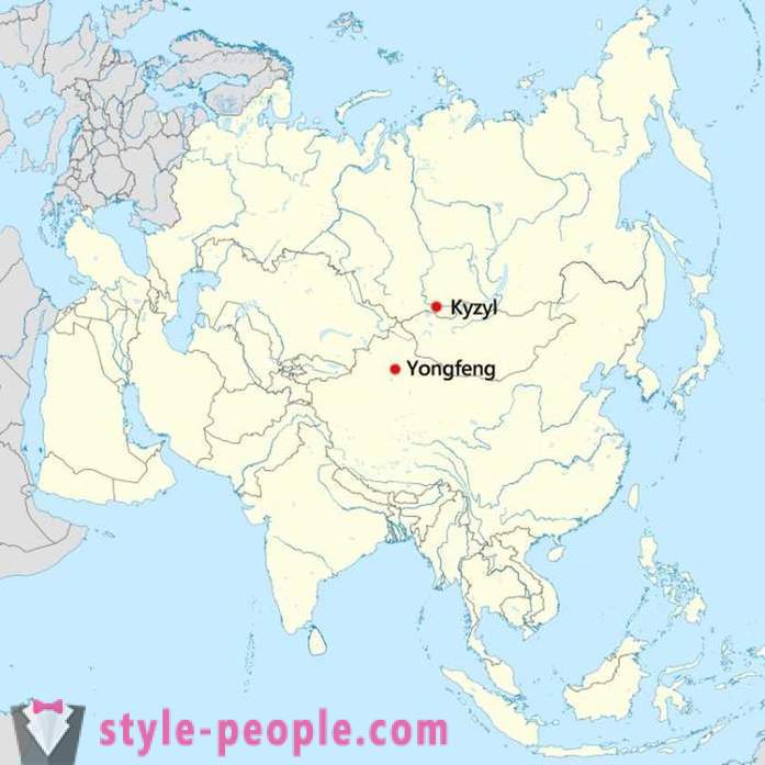 Oroszország vagy Kína, ahol ez is a földrajzi központja Ázsiában?