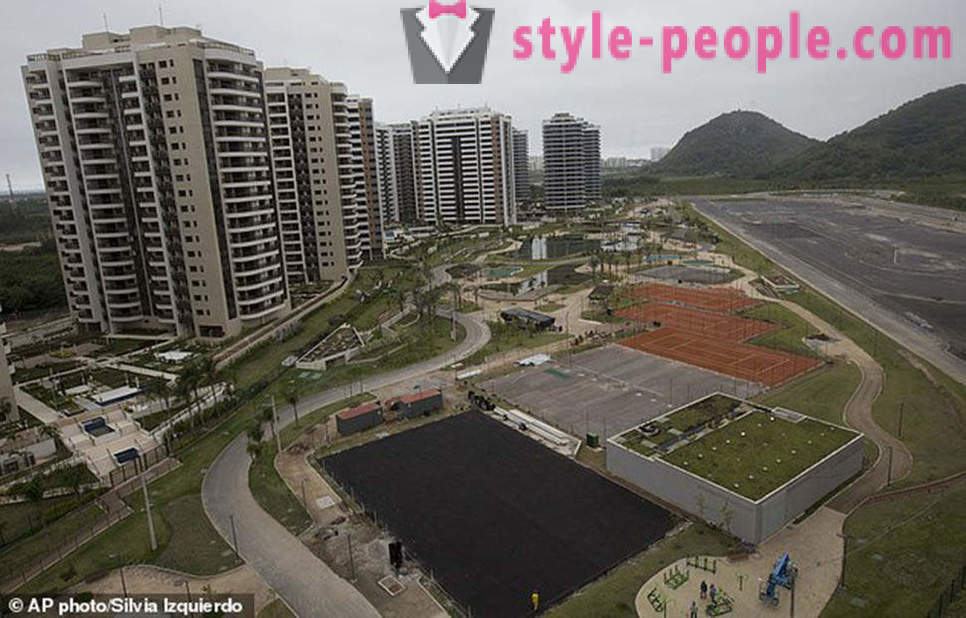 A diszkrét bája az olimpiai falu Rio de Janeiro