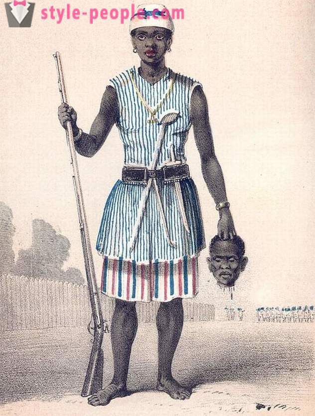 Terminatorshi Dahomey - legerőszakosabb női harcosok a történelemben