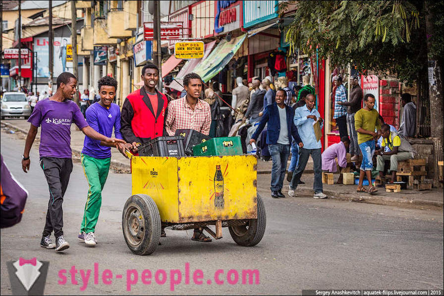 Addisz-Abeba - tőke Afrika