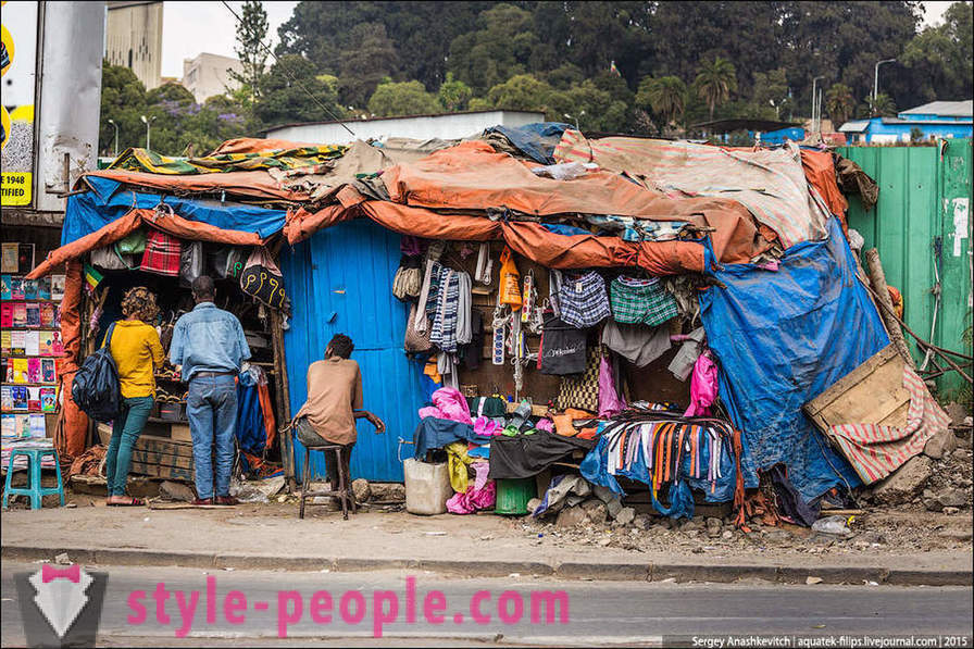 Addisz-Abeba - tőke Afrika