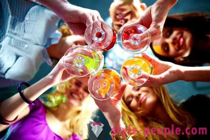 Hogyan kell inni a különböző alkohol