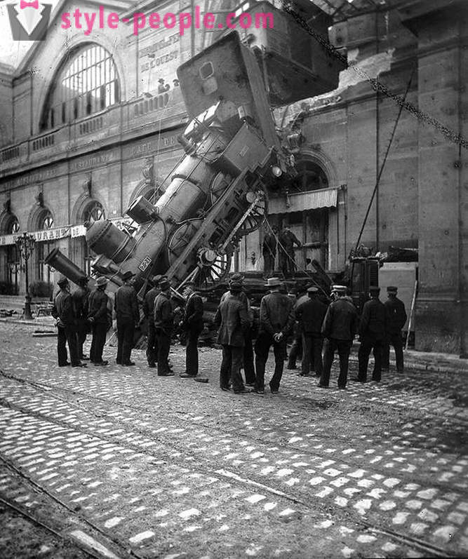 Vonatroncs Montparnasse Station 1895