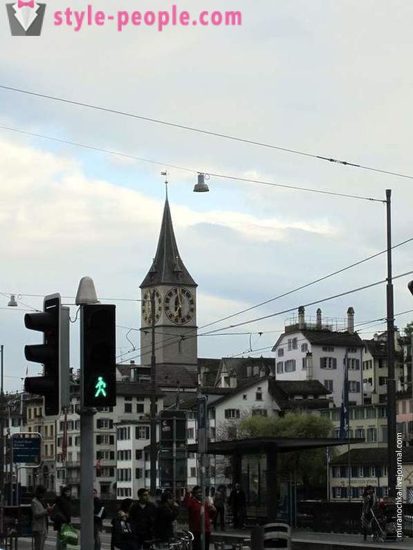 A séta a régi város, Zürich