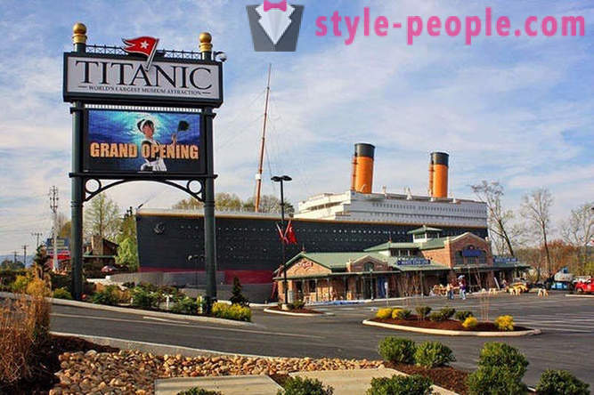 Titanic Múzeum Branson