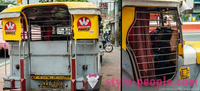 Bright filippínó jeepney