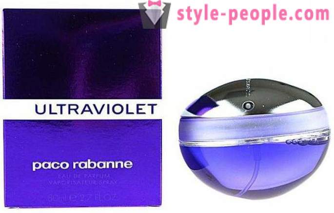 Parfüm „Ultraviolet”: Leírás ízt, vélemények. Parfüm Paco Rabanne Ultraviolet