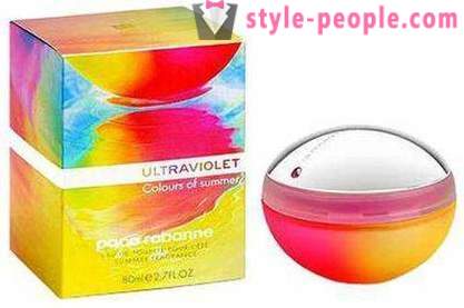 Parfüm „Ultraviolet”: Leírás ízt, vélemények. Parfüm Paco Rabanne Ultraviolet