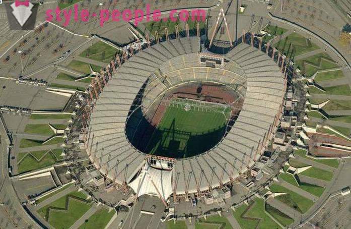 Stadion „Juventus”: fényképét, nevét, beosztását