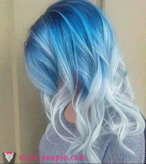 A lány kék haj: jellemzők, leírások és érdekességeket