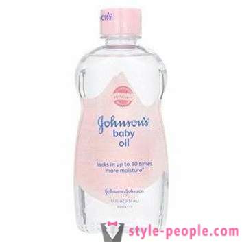 Olaj „Johnson & Johnson” - az egyetemes kozmetikai termék az egész családnak