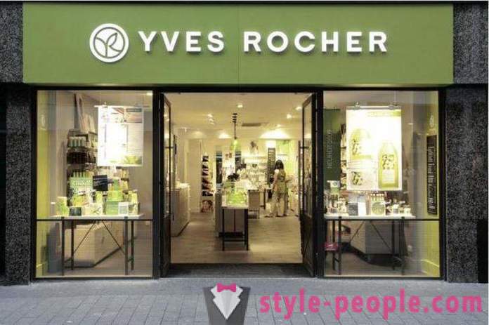 Yves Rocher ( „Yves Rocher”) címeket üzletek Moszkvában és a hagyomány a márka