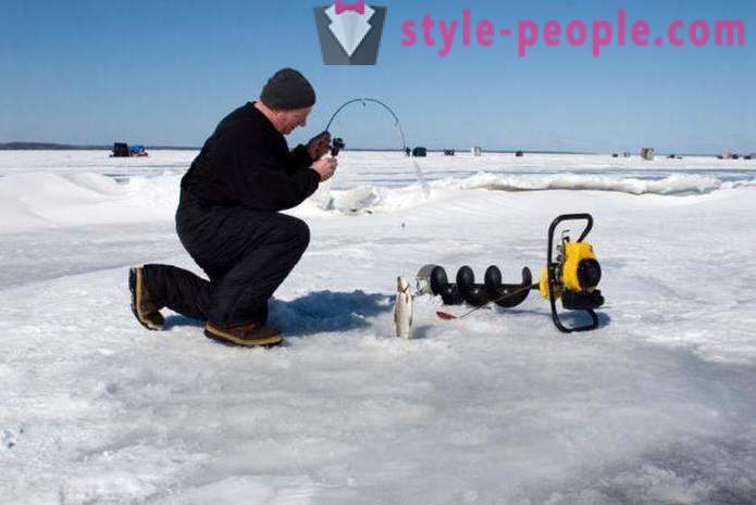 Téli halászat a jégen első: Tippek tapasztalt