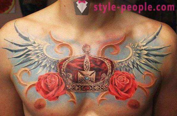 Mit jelent a tetoválás a „C” betű és egy képet a korona?