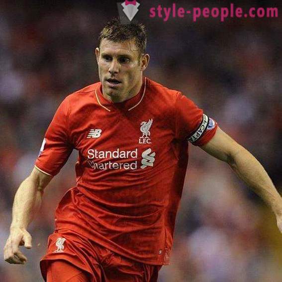 James Milner - középpályás a klub „Liverpool”: életrajz, eredményeit a sportban