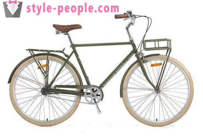 Retro-kerékpár: a divat a régi időkben