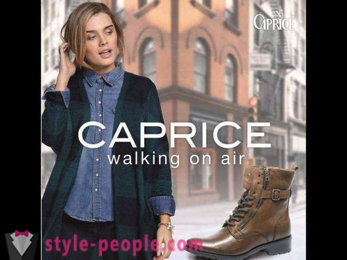 Caprice cipő cég: vásárlói vélemények, modell és gyártó