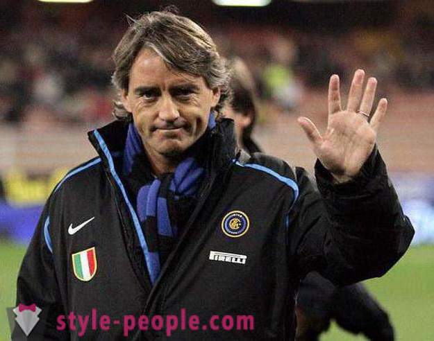 Olasz edző Roberto Mancini