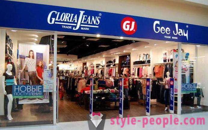 Elegáns ruhákat a vállalat „Gloria Jeans”: címek üzletek Moszkvában