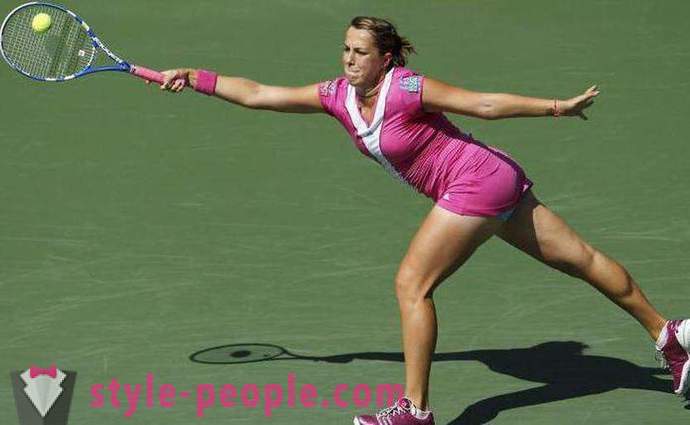 Orosz teniszező Anastasia Pavlyuchenkova: életrajz, sport karrier, a személyes élet