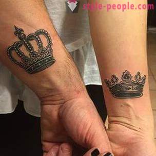 Crown - tetoválás az elit